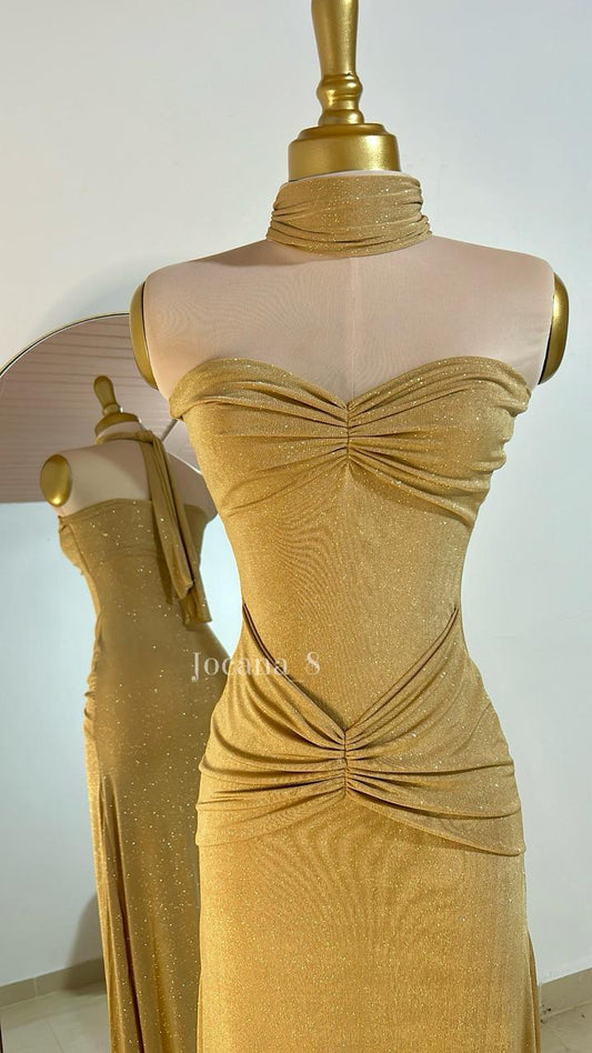 GOLD DRESS